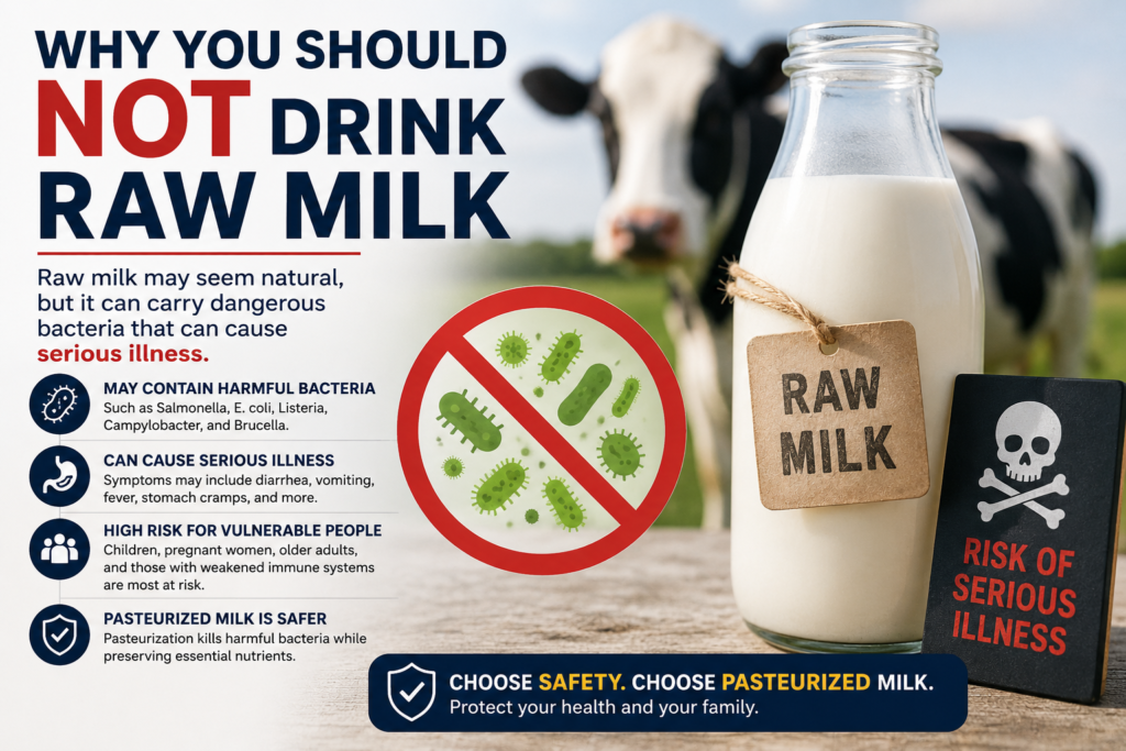 Raw Milk Health Risks Why You Should Not Drink Raw Milk: Understanding the Risks and ...
